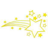 Shooting Stars Sticker