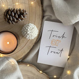 Trick Or Treat New Halloween Autumn Seasonal Wall Home Decor Print