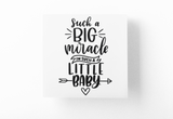 Such A Big Miracle Baby Sticker