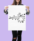 Shooting Stars Sticker